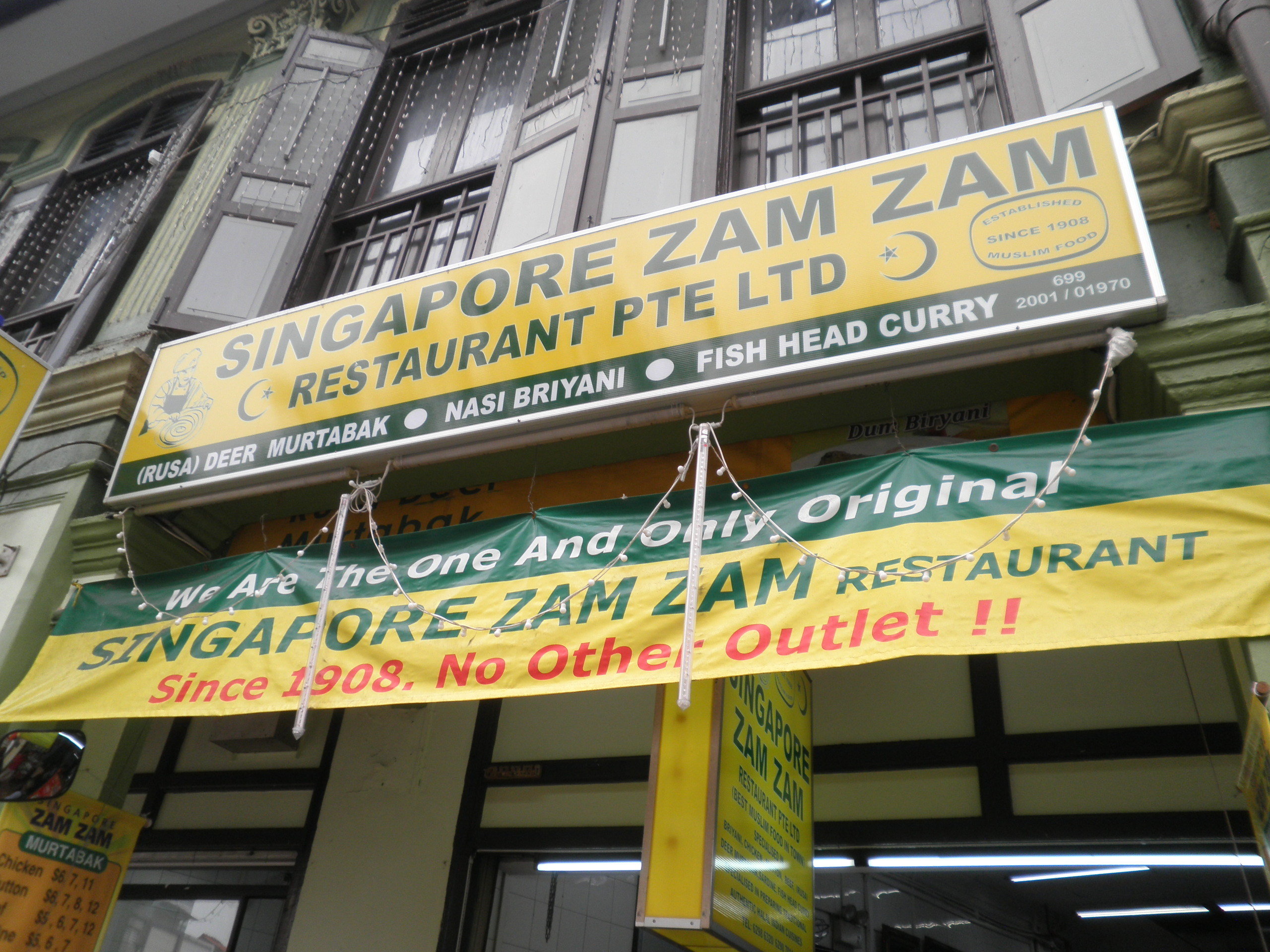 Singapore Zam Zam Restaurant