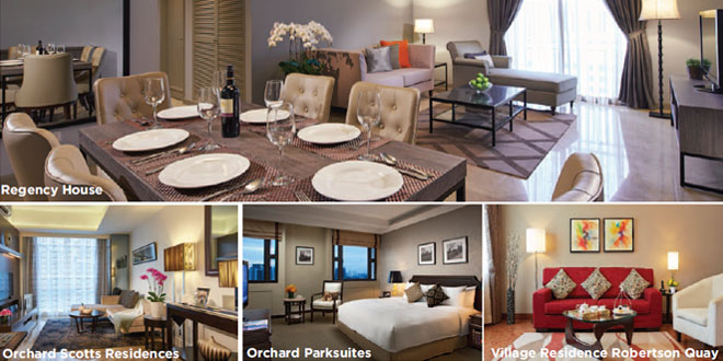 service apartments in singapore - short term accommodation, serviced