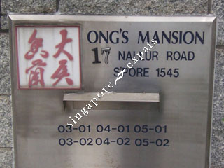 ONG'S MANSION