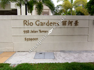 Buy, Rent RIO GARDENS at 55B JALAN TAMAN • Singapore Condo, Apartment ...